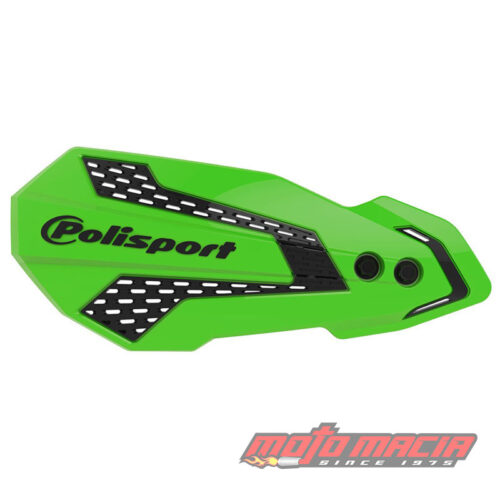MX FLOW HANDGUARDS GREEN/BLACK Kawasaki KX250X 2021-2024 Kawasaki KX250F 2019-2024 Kawasaki KX450X 2021-2023 Kawasaki KX450F 2019-2023