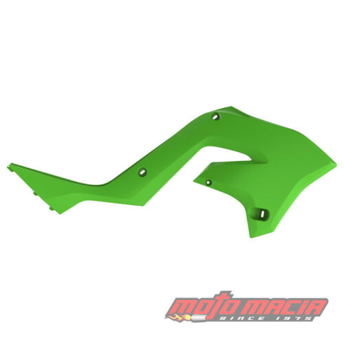RADIATOR SCOOPS RESTYLING GREEN  Kawasaki KX250 2003-2007 Kawasaki KX125 2003-2005