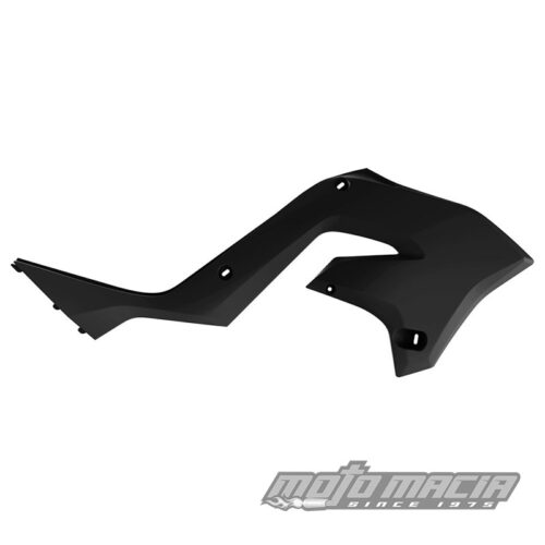 RADIATOR SCOOPS RESTYLING BLACK  Kawasaki KX250 2003-2007 Kawasaki KX125 2003-2005