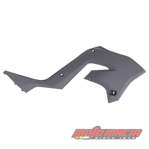 RADIATOR SCOOPS RESTYLING NARDO GREY  Kawasaki KX250 2003-2007 Kawasaki KX125 2003-2005