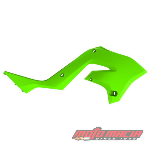 RADIATOR SCOOPS RESTYLING LIME GREEN  Kawasaki KX125 2003-2005 Kawasaki KX250 2003-2007