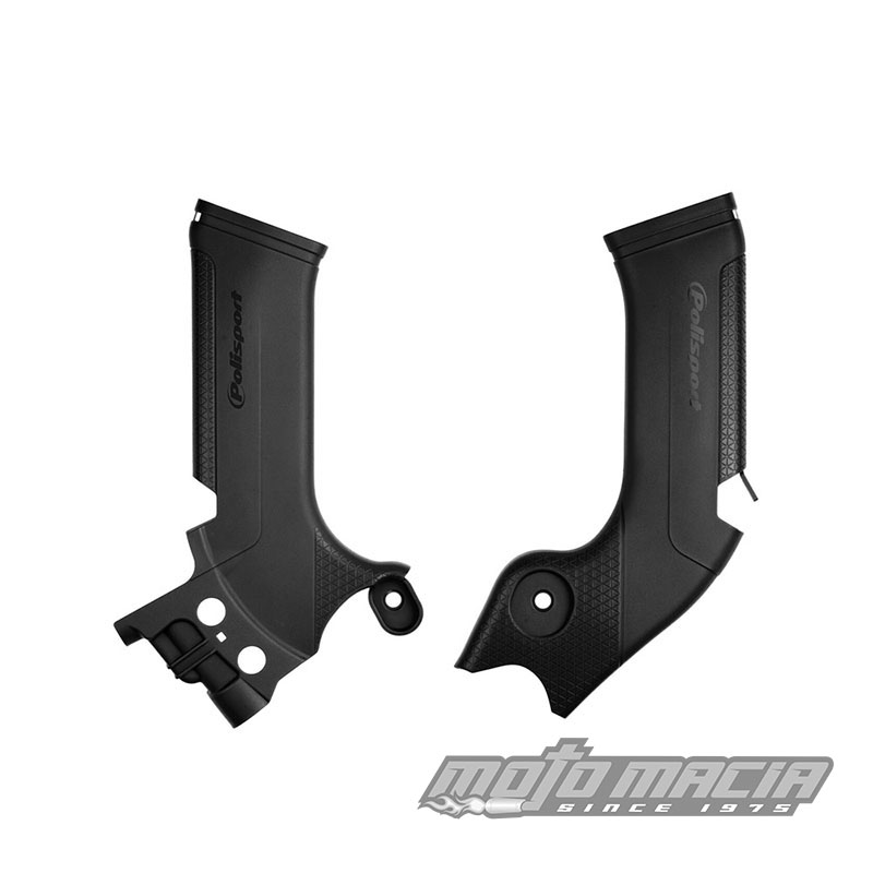 FRAME PROTECTORS BLACK Kawasaki KX250F 2021-2024 Kawasaki KX450F 2019-2023 - Image 2