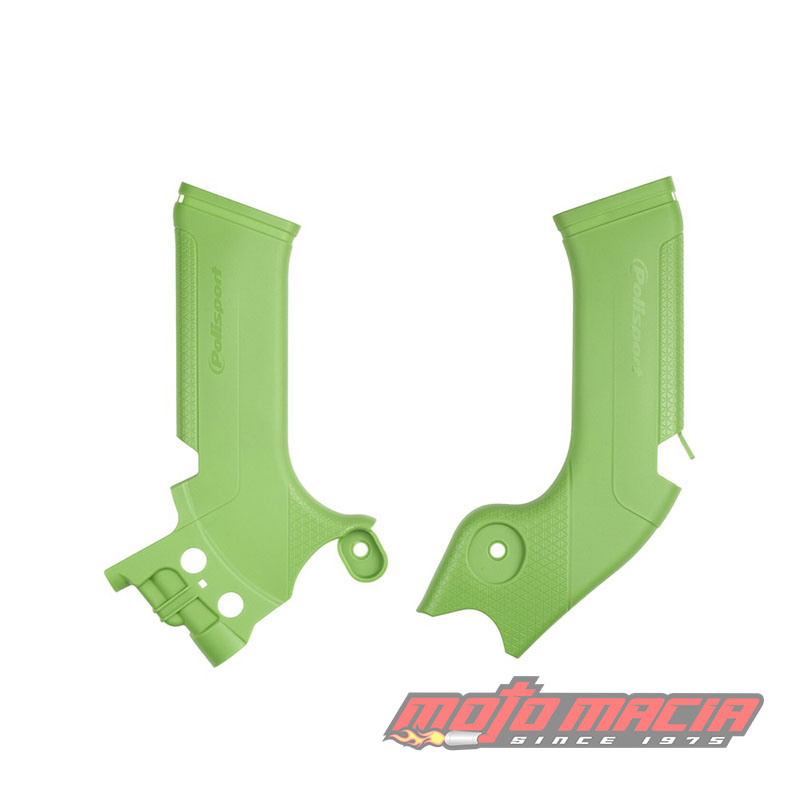 FRAME PROTECTORS GREEN Kawasaki KX250F 2021-2024 Kawasaki KX450F 2019-2023