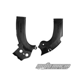 FRAME PROTECTORS BLACK  Yamaha YZ250F YZ450F WR250F WR450F 2014-2019