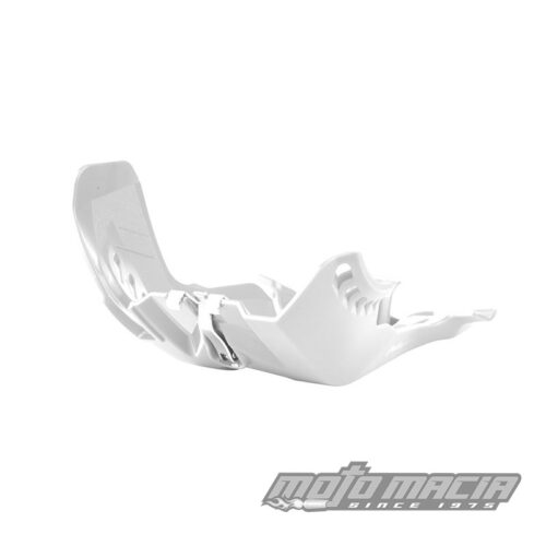 FORTRESS SKID PLATE WHITE HUSQ Husqvarna TE 300 2017-2018 Husqvarna TC 250 2017-2018 Husqvarna TE 250 2017-2018 KTM 250 SX 2017-2018 KTM 250 XC 2017-2017 Husqvarna TE 250i 2018-2019 Husqvarna TE 300i 2019-2019