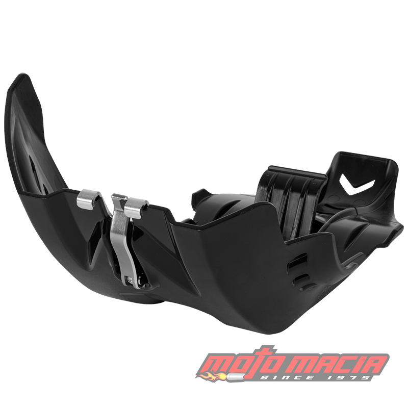FORTRESS SKID PLATE WITH LINK PROTECTOR BLACK Husqvarna TE 300 2017-2018 Husqvarna TC 250 2017-2018 Husqvarna TE 250 2017-2018 KTM 250 SX 2017-2018 KTM 250 XC 2017-2018 KTM 300 XC 2017-2018 Husqvarna TE 250i 2018-2018