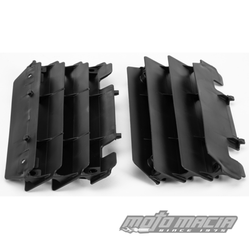 RADIATOR LOUVERS BLACK  Kawasaki KX250 1997-2009 Kawasaki KX125 1997-2005
