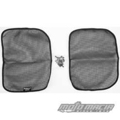 MESH FOR RADIATOR LOUVERS BLACK  Kawasaki KX250 KX125 1997-2007