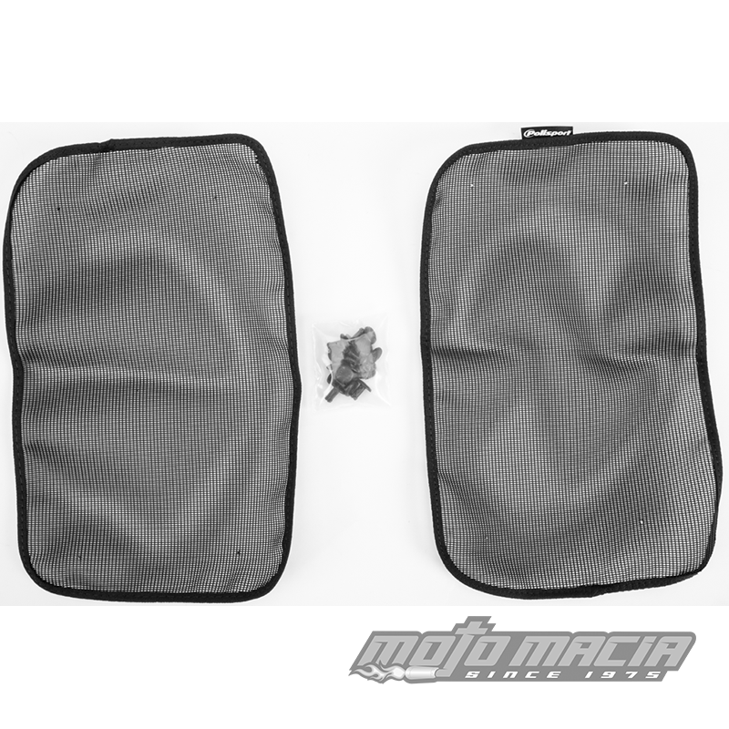 MESH FOR RADIATOR LOUVERS BLACK Kawasaki KX250 1997-2004