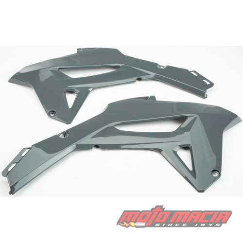 RADIATOR SCOOPS NARDO GREY  Honda CRF250R 2022-2023 Honda CRF450R W.E. 2021-2023 Honda CRF450R 2021-2023