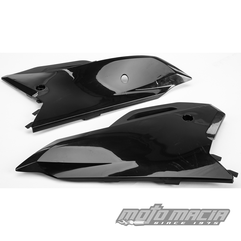 SIDE PANELS BLACK Honda CRF450RX 2021-2021 Honda CRF450R W.E. 2021-2021 Honda CRF450R 2021-2023 Honda CRF250R 2022-2023 Honda CRF250RX 2022-2023