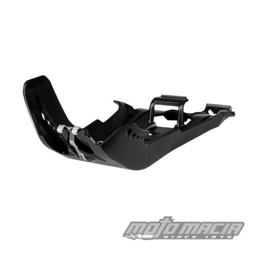 FORTRESS SKID PLATE W/LINK PROTECTOR BLACK Beta 300 RR (2T) 2020-2023 Beta 250 RR (2T) 2020-2023