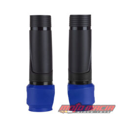 UPPER FORK W/CLAMP PROTECTOR BLACK/BLUE