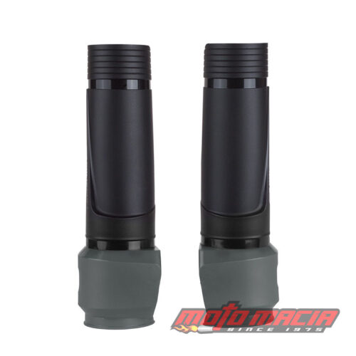 UPPER FORK W/CLAMP PROTECTOR BLACK/GREY