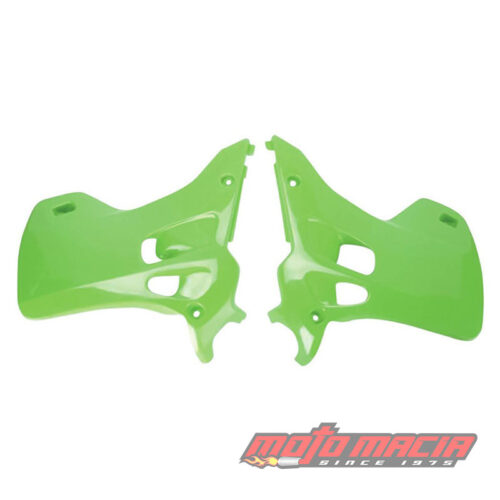 RADIATOR SCOOPS KX125/250 GREEN Kawasaki KX250 1992-1993 Kawasaki KX125 1992-1993
