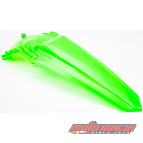 REAR FENDER LIME GREEN  Kawasaki KX250X 2021-2024 Kawasaki KX450X 2021-2023 Kawasaki KX250F 2021-2024 Kawasaki KX450F 2019-2023