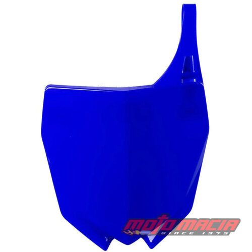 FRONT NUMBER PLATE BLUE Yamaha YZ85 2002-2021 Yamaha YZ65 2019-2025