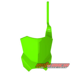 NUMBER PLATE RESTYLING LIME GREEN  Kawasaki KX250 KX125 2003-2007
