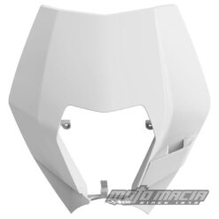 HEADLIGHT MASK KTM WHITE KTM 350 EXC-F 500 XCF-W 350 XCF-W 250 XC-W 250 XCF-W 500 EXC-F 300 XC-W 400 XC-W 4-Stroke 450 EXC-R 4-Stroke 450 XCF-W 200 Xc-W 125 Exc 300 EXC 250 EXC 2008-2013