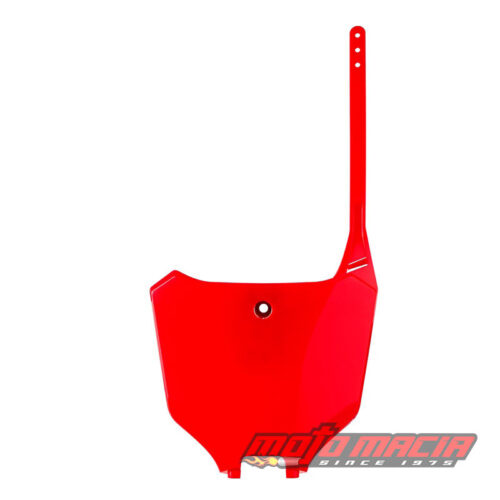 NUMBER PLATE RED  Honda CRF450R 2021-2025 Honda CRF250R 2022-2025