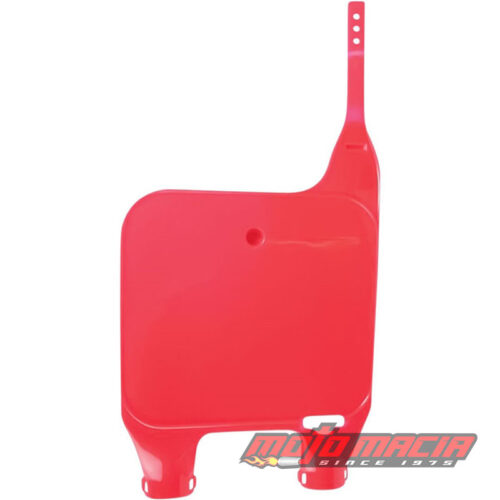 NUMBER PLATE CR125 RED Honda CR125R 1991-1994