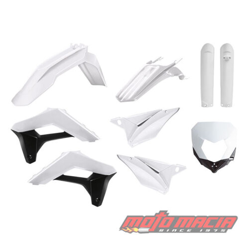 FULL ENDURO KIT WHITE RCO Sherco 125 SE-R Racing 2017-2021 Sherco 250 SE-R Racing 2017-2022 Sherco 250 SEF-R Racing 2017-2022 Sherco 300 SE-R Racing 2017-2022 Sherco 300 SEF-R Racing 2017-2022 Sherco 450 SEF-R Racing 2017-2021 Sherco 500 SE