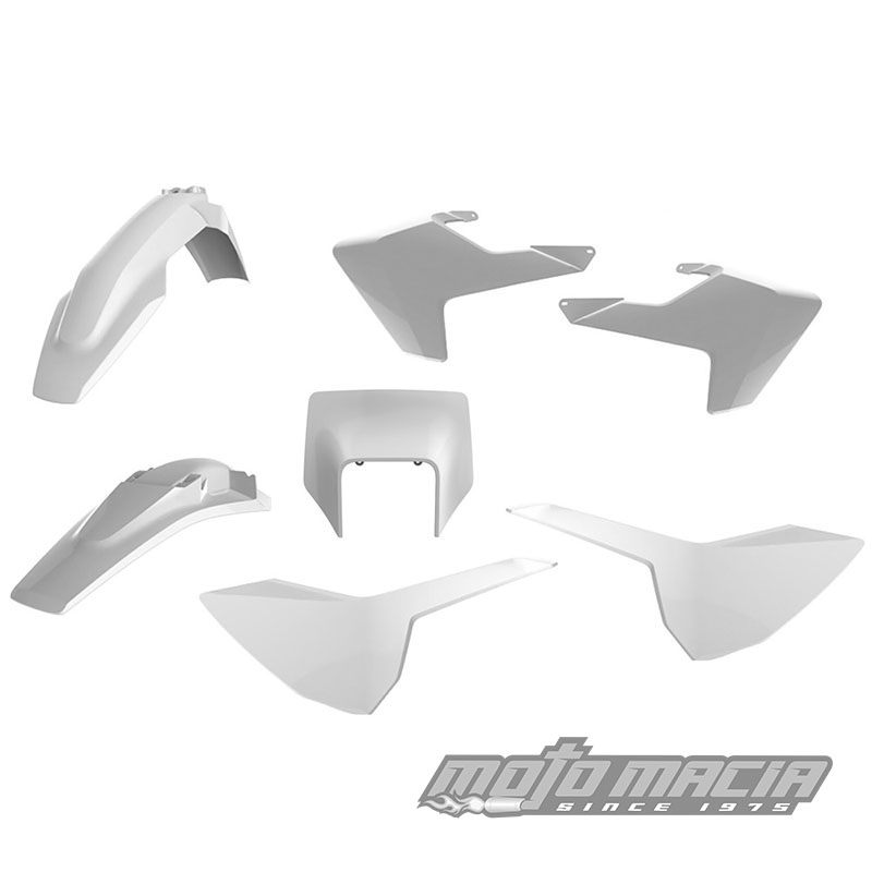 ENDURO KIT WITH MASK WHITE HUS Husqvarna TE 300 2016-2018 Husqvarna FE 250 2016-2019 Husqvarna FE 350 2016-2019 Husqvarna FE 450 2016-2019 Husqvarna TE 250 2016-2018 Husqvarna TE 250i 2018-2019 Husqvarna TE 300i 2019-2019 Husqvarna FE 350S - Image 2