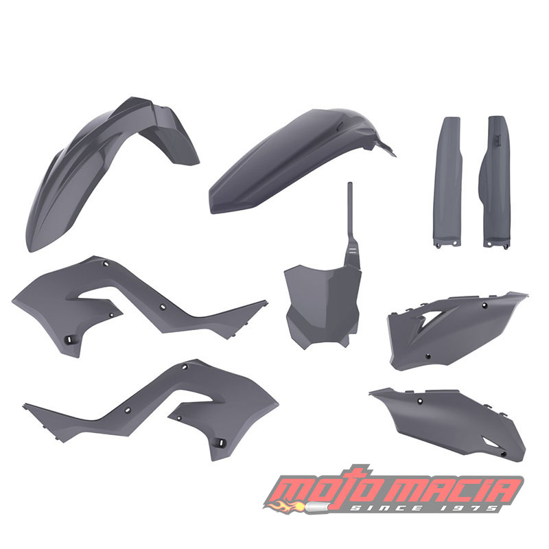 MX RESTYLING KIT NARDO GREY Kawasaki KX125 2003-2005 Kawasaki KX250 2003-2007