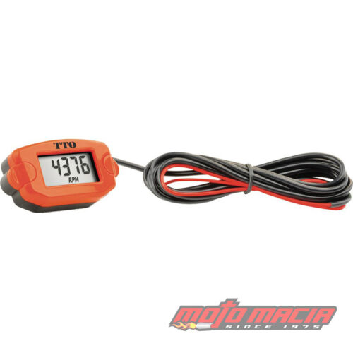 TTO TACH HOUR METER ORANGE