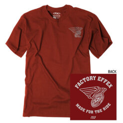 FACTORY EFFEX FX SPEED WING T- SHIRT / CARDINAL