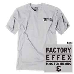 FACTORY EFFEX FX STAMPED T- SHIRT / SILVER