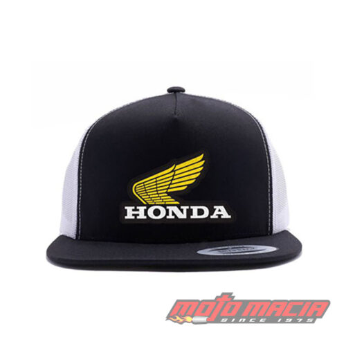 FACTORY EFFEX HONDA CLASSIC SNAPBACK HAT / BLACK-WHITE MESH OS