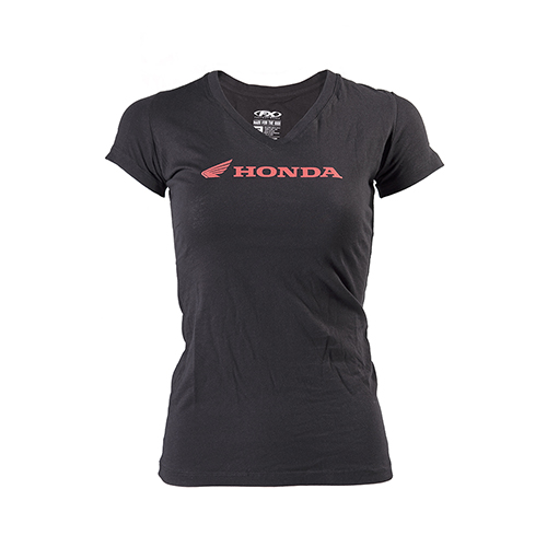 FACTORY EFFEX HONDA HORIZONTAL WOMENS T- SHIRT / BLACK
