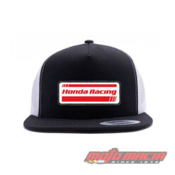 FACTORY EFFEX HONDA RACING SNAPBACK HAT / BLACK-WHITE MESH OS