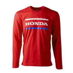 FACTORY EFFEX HONDA STRIPES LONG SLEEVE T-SHIRT / RED