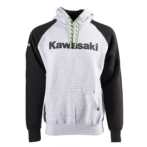 FACTORY EFFEX KAWASAKI FLYING K PULLOVER/ HEATHER-BLACK