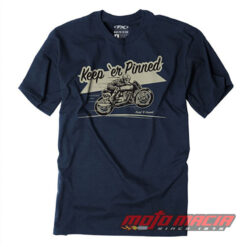 FACTORY EFFEX RNG KEEP 'ER PINNED T-SHIRT/ HEATHER NAVY