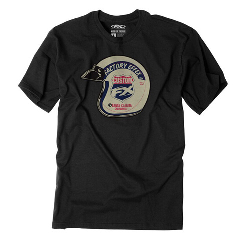 FACTORY EFFEX ROAD N GRAVEL NEW T- SHIRT / BLACK