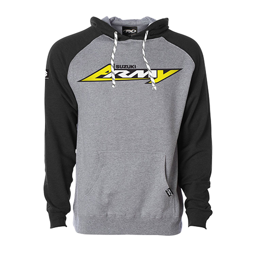 FACTORY EFFEX SUZUKI ARMY PULLOVER/ HEATHER-BLACK