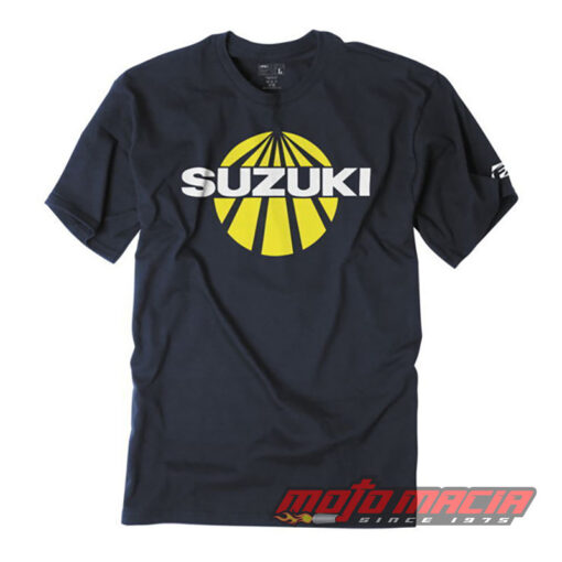 FACTORY EFFEX SUZUKI SUN T- SHIRT / NAVY