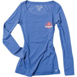 FACTORY EFFEX SUZUKI SUN WOMENS LONG SLEEVE SHIRT / ROYAL