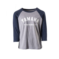 FACTORY EFFEX YAM SPEEDY YOUTH BBALL SHIRT/NAVY-HEATHER GRAY