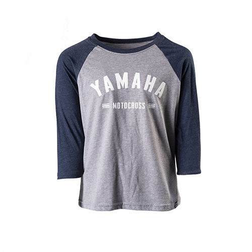 FACTORY EFFEX YAM SPEEDY YTH BBALL SHIRT/NAVY-HEATHER GRAY