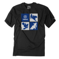 FACTORY EFFEX YAMAHA SILHOUTTE YOUTH T-SHIRT / BLACK