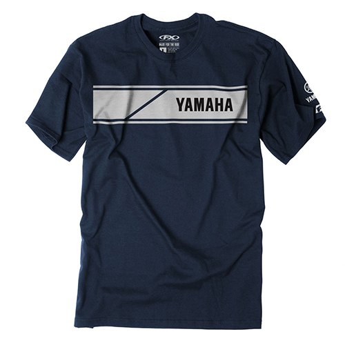 FACTORY EFFEX YAMAHA SPEED BLOCK T- SHIRT /NAVY