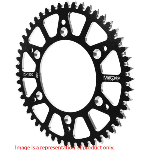 REAR SPROCKET ALUMINIUM 51T-520  Yamaha YZ250X WR426F YZ426F WR400F YZ400F YZ125 YZ250 YZ250F YZ450F WR250F WR450F 1993-2022