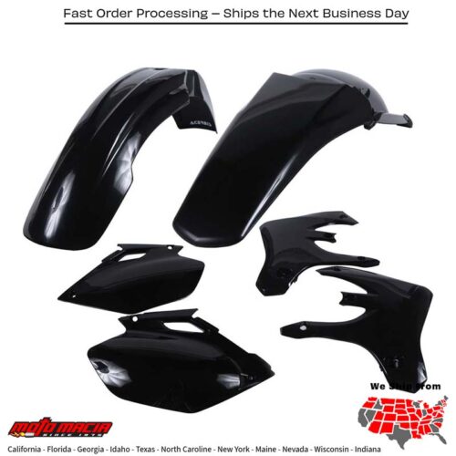 PLASTIC KIT BLACK Yamaha YZ250F 2003-2005 Yamaha YZ450F 2003-2005