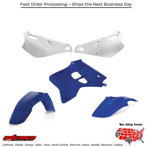 PLASTIC KIT BLUE Yamaha YZ80 1993-2001