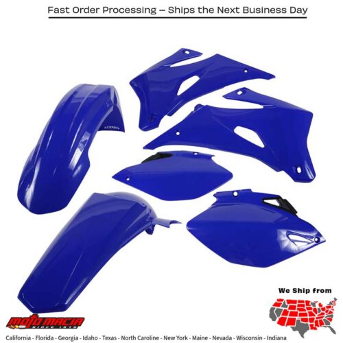 PLASTIC KIT BLUE Yamaha YZ250F 2006-2009 Yamaha YZ450F 2006-2009