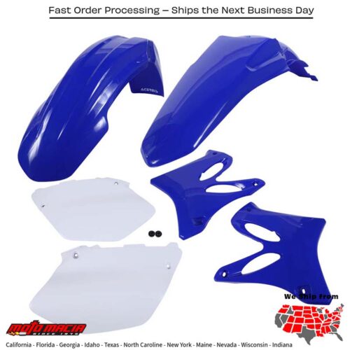 PLASTIC KIT BLUE Yamaha YZ125 2006-2014 Yamaha YZ250 2006-2014